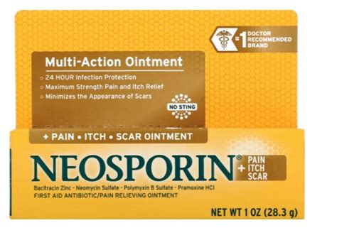 Neosporin + Pain, Itch, Scar logo