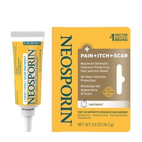 Neosporin + Pain, Itch, Scar