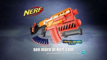 Nerf Demolisher 2-in-1 Blaster TV Spot, 'Dessert Double Demolishing' created for Nerf