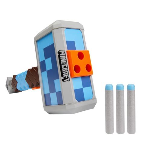 Nerf Minecraft Stormlander Dart-Blasting Hammer logo