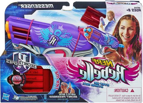 Nerf Rebelle Messenger Blaster logo