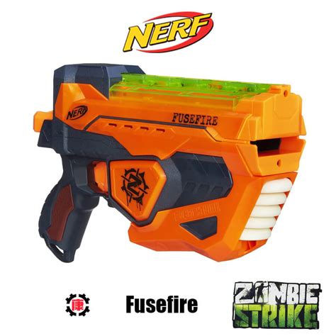 Nerf Zombie Strike Fusefire logo