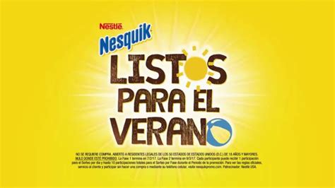 Nesquik TV Spot, 'Listos para el verano' created for Nesquik