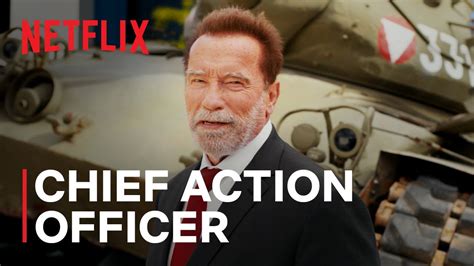 Netflix TV Spot, 'Nobody Hits Like Netflix: Chief Action Officer' Featuring Arnold Schwarzenegger, Fortune Feimster featuring Arnold Schwarzenegger