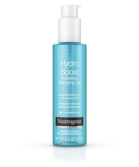 Neutrogena (Skin Care) Hydro Boost Hydrating Cleansing Gel tv commercials