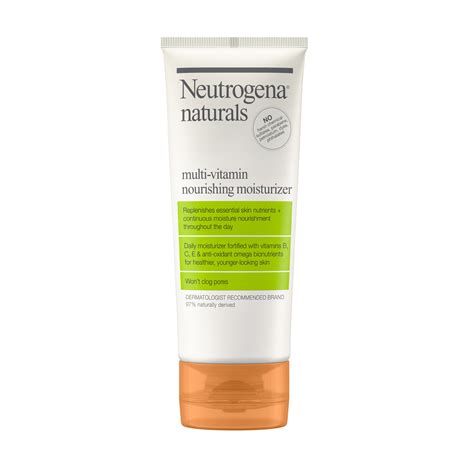 Neutrogena (Skin Care) Naturals Multi-Vitamin Nourishing Moisturizer tv commercials