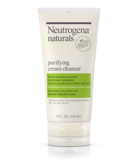 Neutrogena (Skin Care) Naturals Purifying Cream Cleanser logo