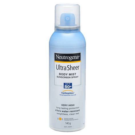 Neutrogena (Skin Care) Ultra Sheer Body Mist