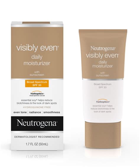 Neutrogena (Skin Care) Visibly Even Daily Moisturizer tv commercials
