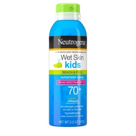 Neutrogena (Skin Care) Wet Skin Kids Beach and Pool Spray SPF 70+ logo
