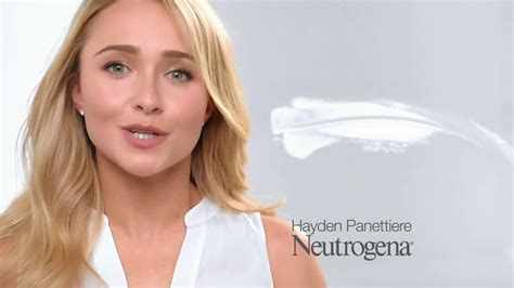 Neutrogena Oil-Free Moisture TV Commercial Featuring Hayden Panettiere