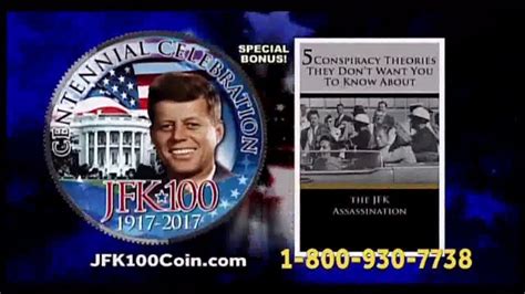 New England Mint Coins JFK-100 Half Dollar TV Spot, 'American Hero' created for New England Mint Coins