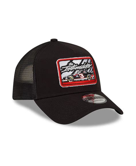 New Era Dale Earnhardt Black Legends Intimidator 9FORTY A Frame Trucker Hat