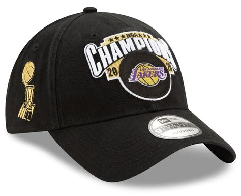 New Era Los Angeles Lakers 2020 NBA Finals Champions Locker Room 9FIFTY Snapback