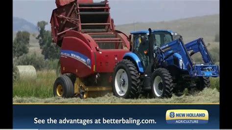 New Holland Agriculture TV commercial - Starts With a Cleaner Cut