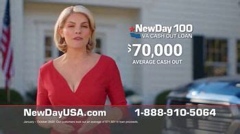 NewDay USA 100 VA Cash Out Loan TV commercial - Cut Your Monthly Expenses