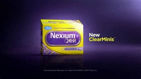 Nexium 24HR ClearMinis TV Spot, 'Frequent Heartburn Protection' created for Nexium