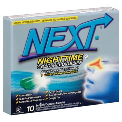 Next Nighttime Cold & Flu Relief logo