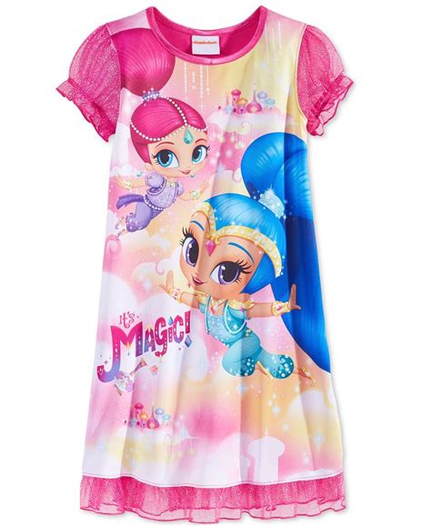Nick Jr. Shimmer and Shine Nightgown logo