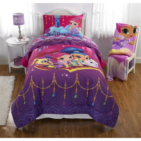 Nickelodeon Shimmer and Shine Magic Wonders Reversible Bedding Comforter