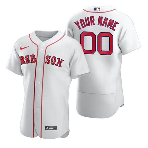 Nike Boston Red Sox Home 2020 Replica Custom Jersey logo