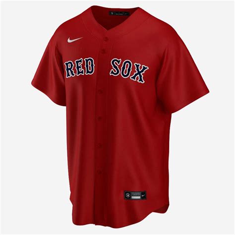 Nike Boston Red Sox Youth Home Replica Team Jersey logo