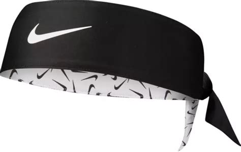 Nike Women's Dri-FIT Print Swoosh 3.0 Head Tie logo