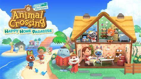 Nintendo Animal Crossing New Horizons Happy Home Paradise logo