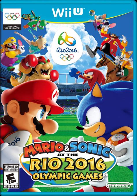 Nintendo Mario & Sonic at the Rio 2016 Olympic Games logo