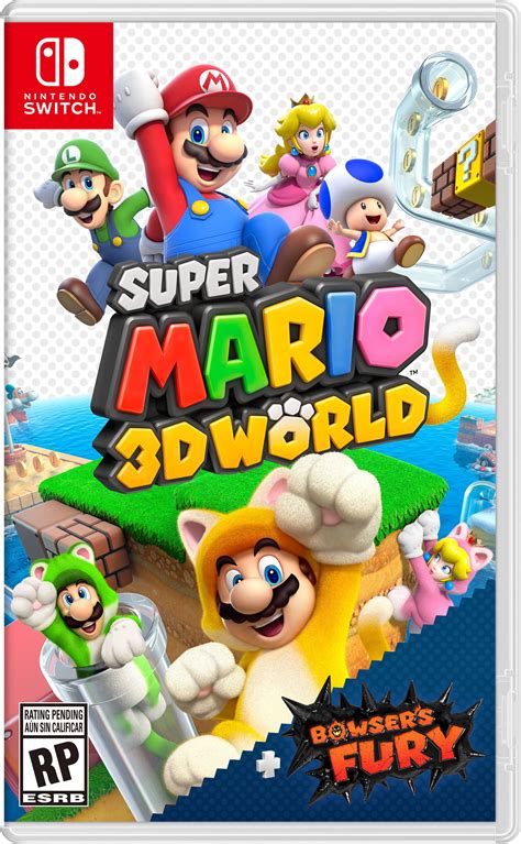 Nintendo Super Mario 3D World + Bowser's Fury logo