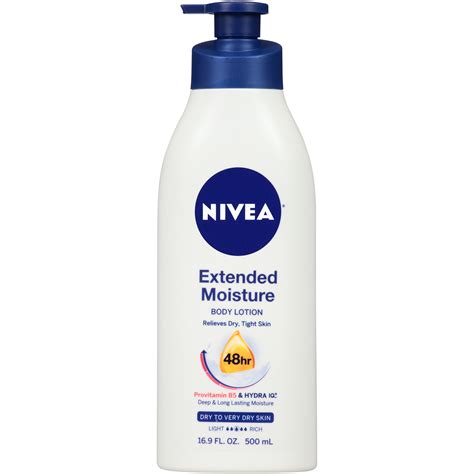 Nivea Extended Moisture Body Lotion logo