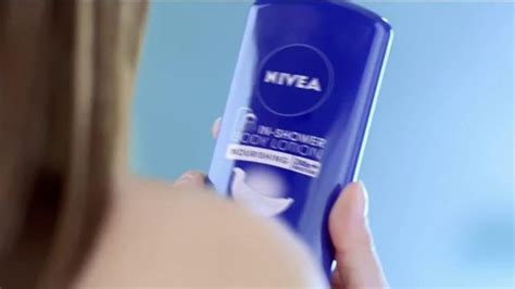 Nivea In-Shower Body Lotion TV Spot, 'Conveniently Moisturize' featuring Julie Monturet