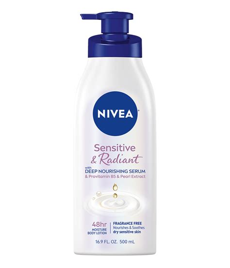 Nivea Sensitive & Radiant Body Lotion tv commercials