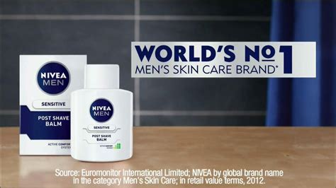 Nivea Sensitive Men Post-Shave Balm TV commercial - Soothe Your Shave