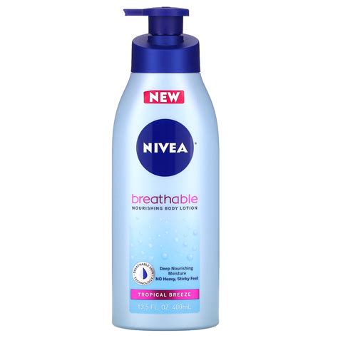 Nivea Tropical Breeze Breathable Nourishing Body Lotion tv commercials