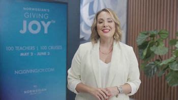 Norwegian Cruise Line TV commercial - Giving Joy: Celebrate Teachers