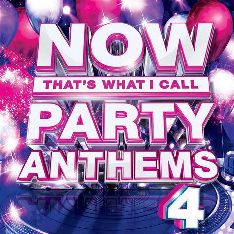 Now That's What I Call Music Party Anthems logo