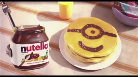 Nutella TV Spot, 'Despicable Me 3: Pancakes' created for Nutella