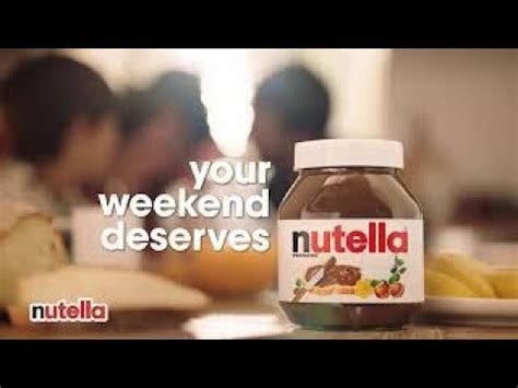 Nutella TV Spot, 'Your Weekend Deserves Nutella' created for Nutella