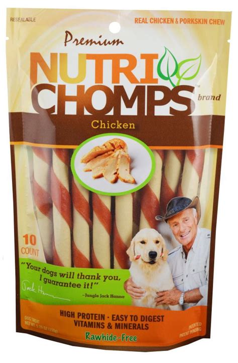 Nutri Chomps Chicken Wrapped Twists tv commercials