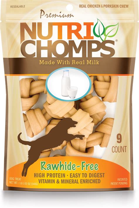 Nutri Chomps Real Chicken & Pork Skin Chews tv commercials