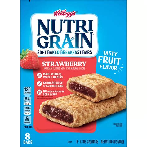 Nutri-Grain Soft Baked Strawberry Breakfast Bars