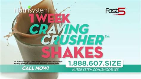 Nutrisystem Fast 5 TV Spot