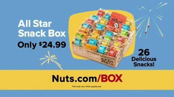 Nuts.com TV Spot, 'Rave Reviews: $5 All Star Snack Box' created for Nuts.com