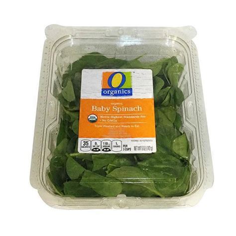 O Organics Organic Baby Spinach logo