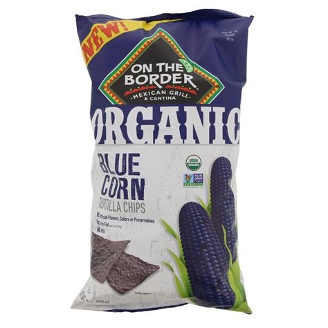 O Organics Organic Blue Corn Tortilla Chips logo