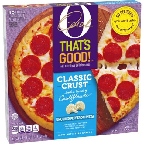 O, That's Good! Classic Crust With a Twist of Cauliflower Uncured Pepperoni Pizza logo