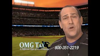 OMG Tax TV commercial - Baseball Stadium