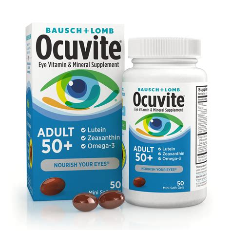 Ocuvite Adult50+ TV commercial - Nutrients