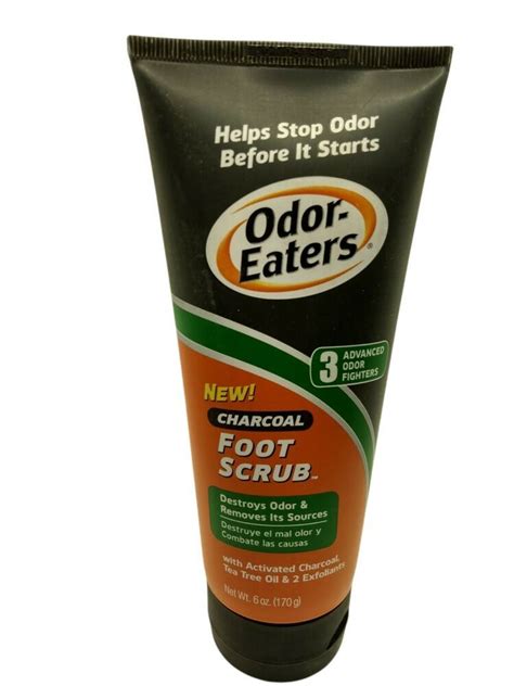 Odor-Eaters Charcoal Foot Scrub